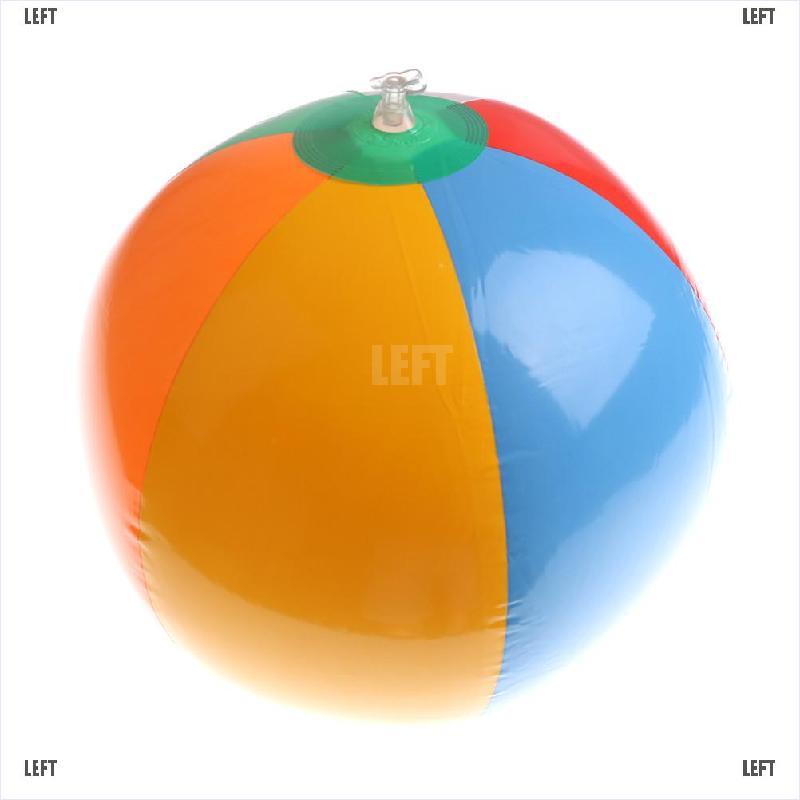 LEFT Inflatable25cm Balloon Water Game Beach Sport Ball Kids Outdoor Toy Party Supply