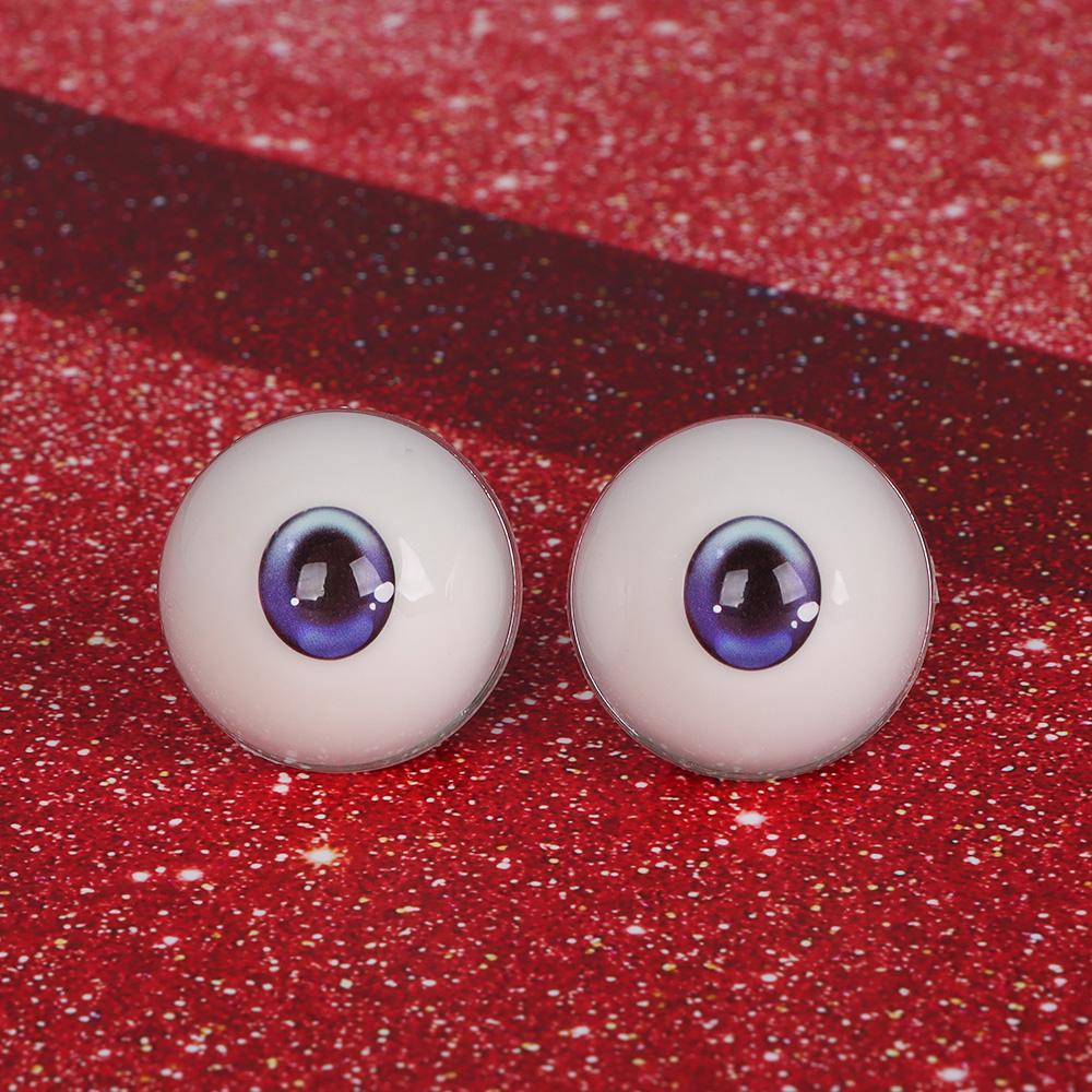 1 Cặp Mắt Kính Màu Cầu Vồng Chất Lượng Cao Cho Búp Bê BJD