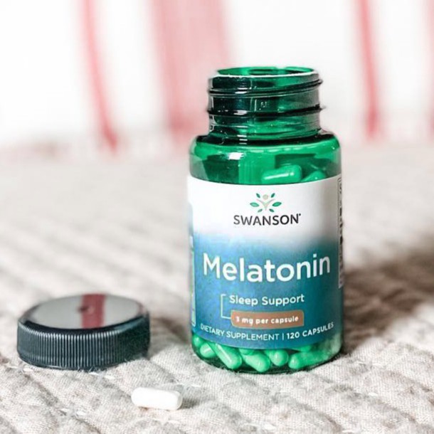 Vitamin | Swanson Melatonin 3mg (120 Viên) Hỗ Trợ Giấc Ngủ Giảm Căng Thẳng.