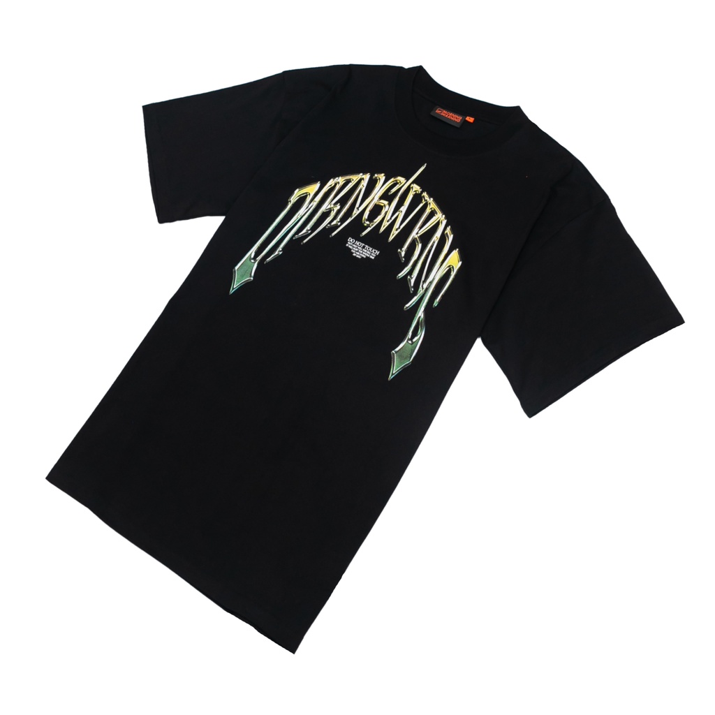 Áo thun Morning Warning Chrome Black - Áo Thun Unisex Form Rộng Tay Lỡ Oversize Cotton 100% Local Brand