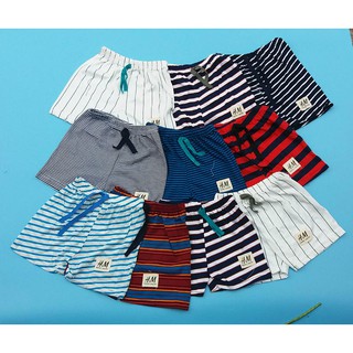 SET 10 QUẦN ĐÙI COTTON BÉ TRAI