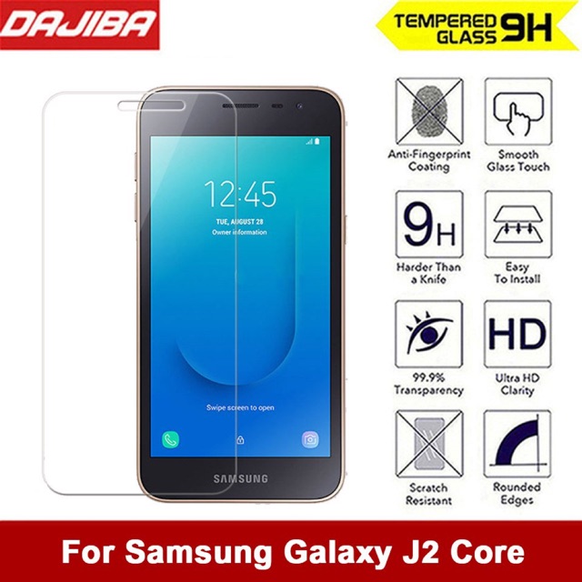 Kính cường lực galaxy J2 core ( trong suốt )