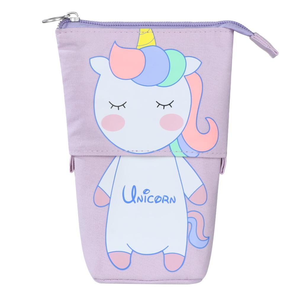 Túi Đựng Bút Hình Mèo Có Khóa Kéo Thời Trang