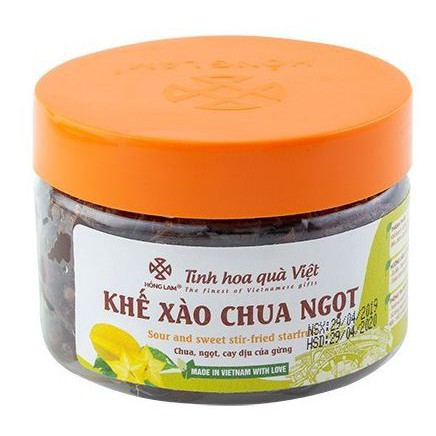 KHẾ XÀO CHUA NGỌT HỒNG LAM