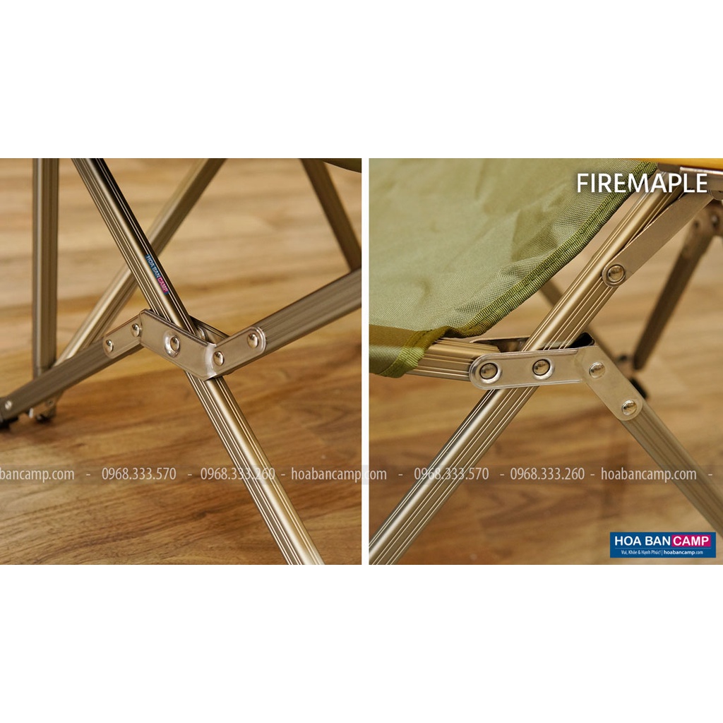 Ghế Gấp Lưng Trung Fire Maple Dian