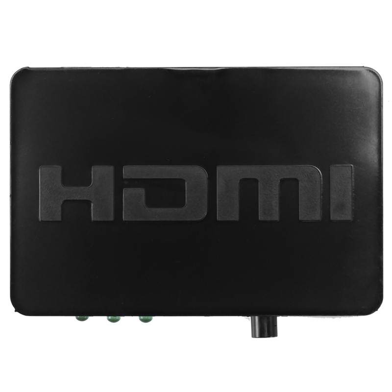 [Ready Stock]3X1 Hdmi Splitter 3 Port Hub Box Auto Switch 3 In 1 Out Switcher 1080P Hd 1.4 With Remote Control For Hdtv Xbox360 Ps3 Projector