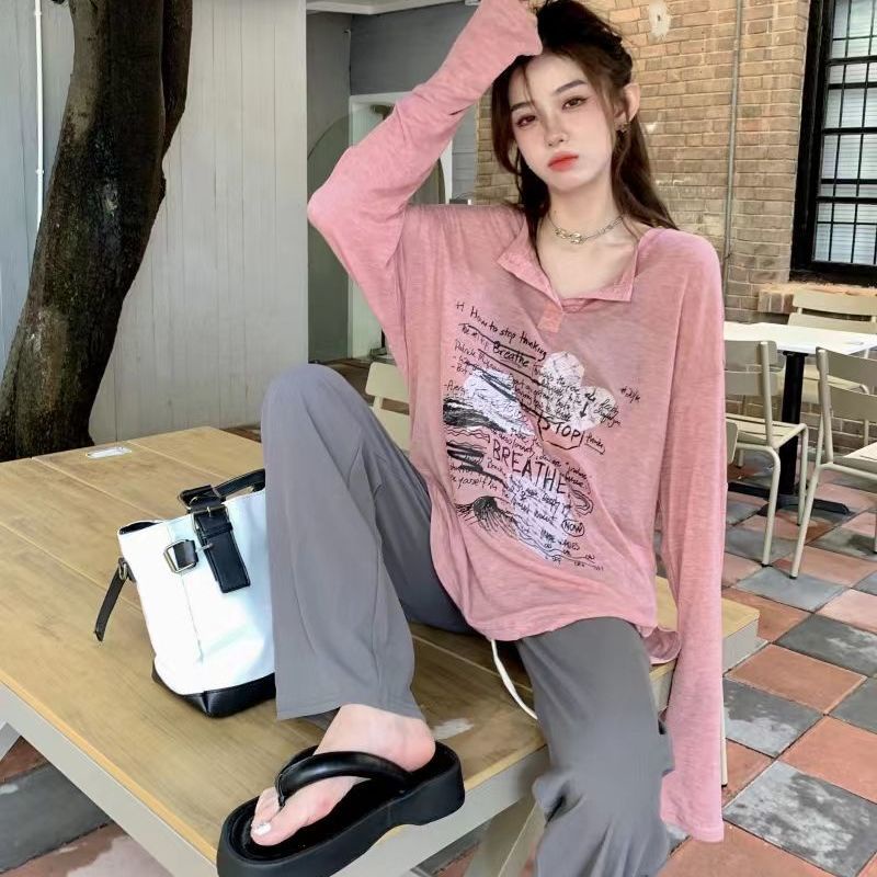 Áo Thun Tay Dài Chống Nắng Mùa Hè 2022 Kiểu Dáng Hợp Thời Trang Cho Nữ