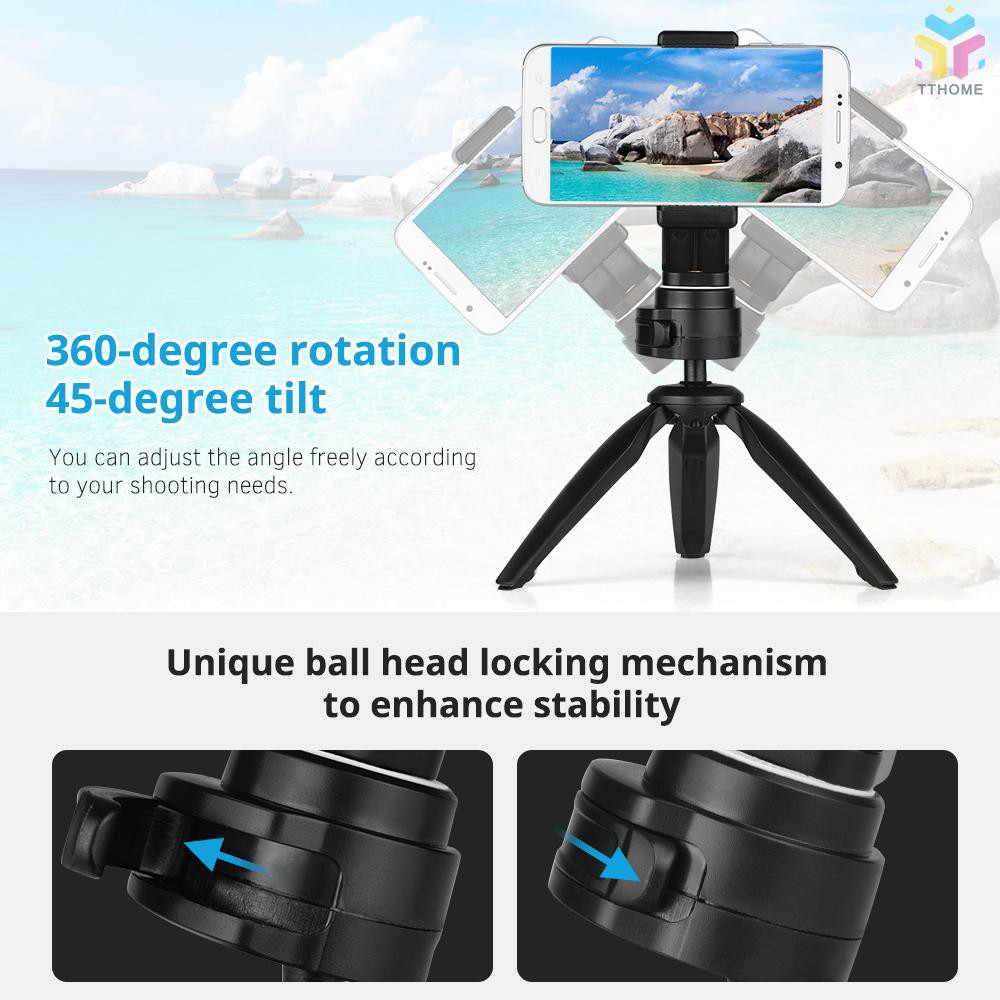 Tripod Mini Xoay 360 Độ Cho Điện Thoại