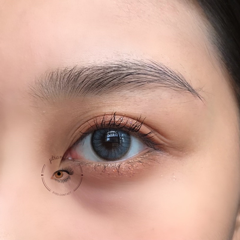 Blue contactlens