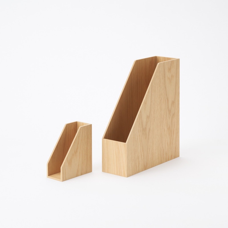 Muji Kệ Gỗ Đựng Thư, Giấy