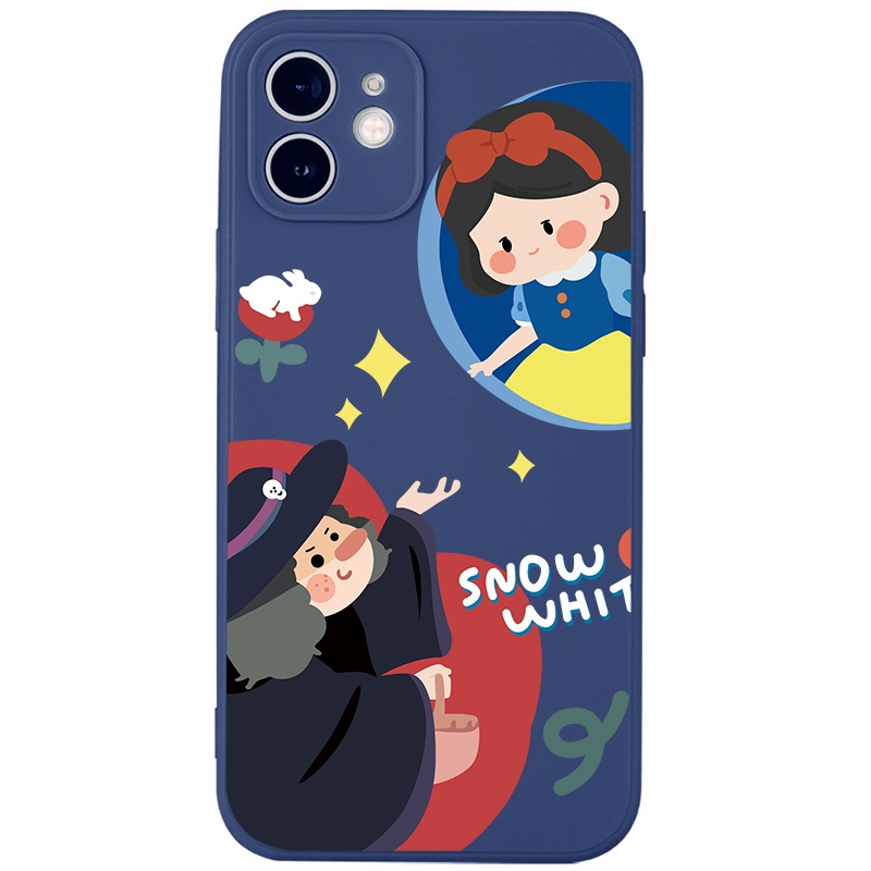 Ốp lưng JURSUE mềm hoạt hình dễ thương đẹp cho iPhone 13 12 11 Pro Max SE 2020 X XR XS 8 7 ip 6S 6 Plus kute Y1790