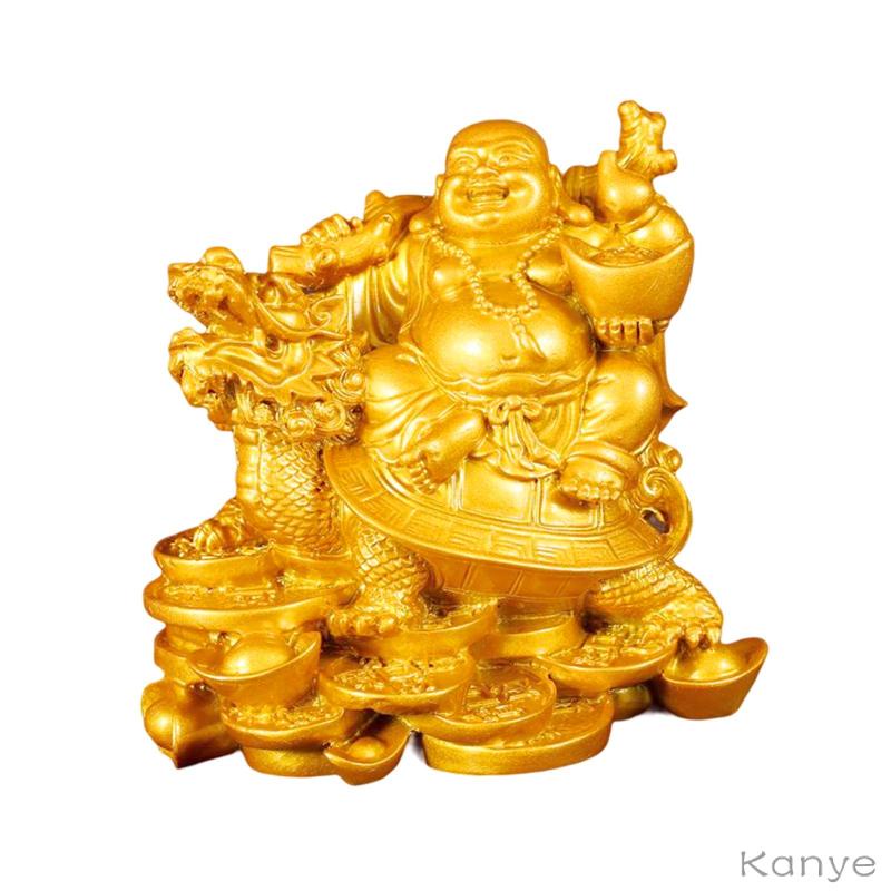 Tượng Phật Bằng Nhựa Resin Phong Cách Trung Hoa Truyền Thống Trang Trí Bàn Làm Việc
