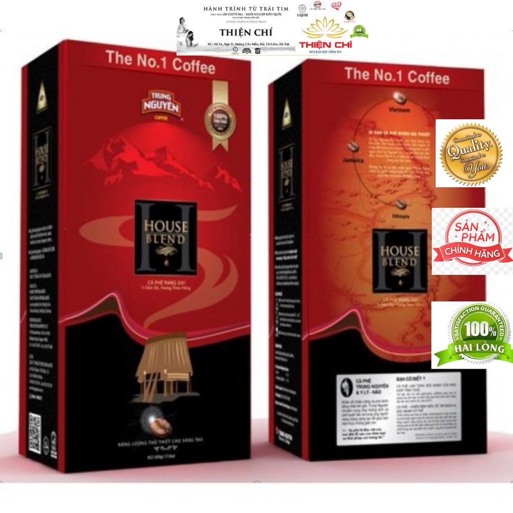 Cà Phê Trung Nguyên House Blend - 500gr