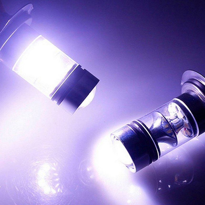 1 đèn LED chống sương mù H11 100w cho xe hơi