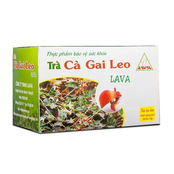Trà Cà Gai Leo LaVa hộp 30 túi lọc