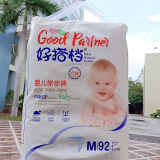 Bỉm quần good partner m92 l82 xl76 xxl72