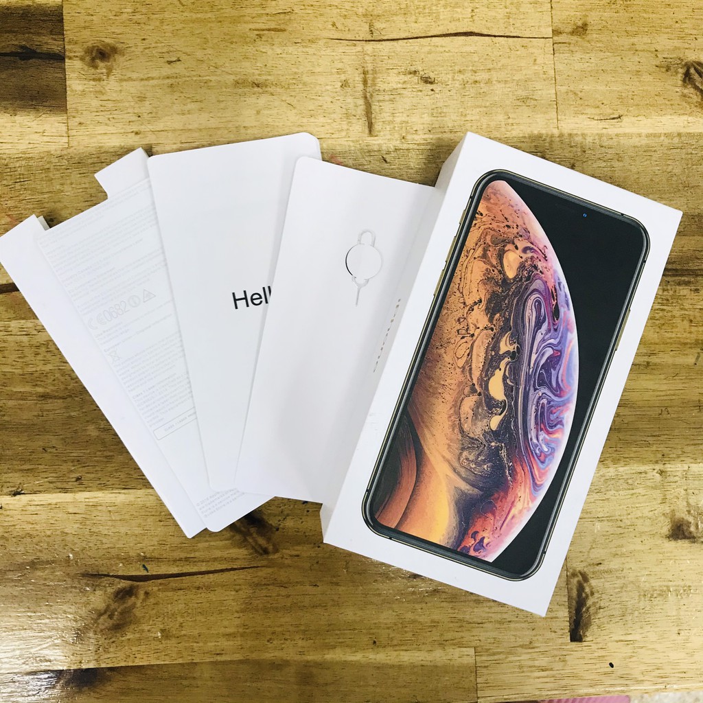 Hộp iPhone Xs tặng kèm chọt sim , sách hướng dẫn có đủ 3 màu | WebRaoVat - webraovat.net.vn