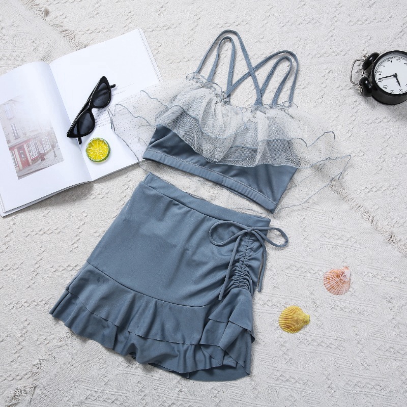 Bộ đồ bơi hai mảnh che bụng thiết kế gợi cảm thời trang Hàn Quốc hàng mới 2020 | BigBuy360 - bigbuy360.vn