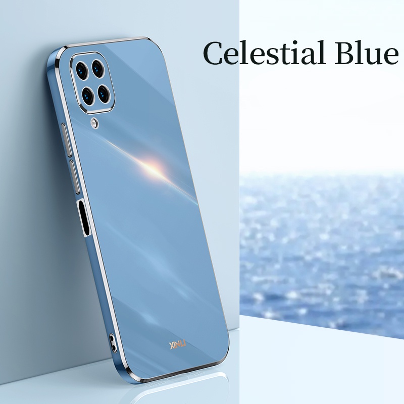 Ốp Điện Thoại Silicon Mềm Mạ Vàng Lấp Lánh Cho Samsung Galaxy A22 A22 A 22 4G 5G