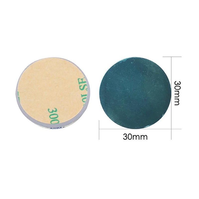 Tấm Kim Loại Từ Tính 30X0.3Mm Giữ Điện Thoại IPhone & Android