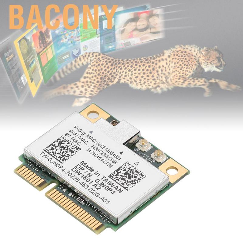 Thẻ mạng không dây Bacony 7Gbps Bluetooth 4.0 2 kênh 2.4/5G dành cho Qualcomm QCA9005