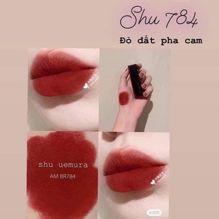 Son Shu Umera Matte BR784 - Đỏ gạch pha cam