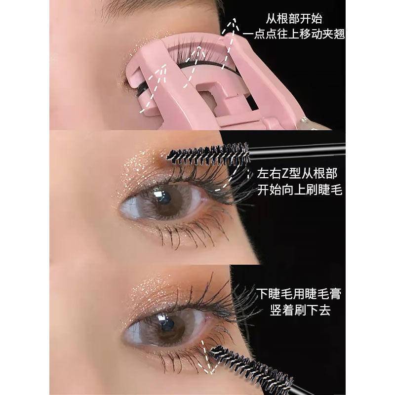 Mascara 4D Màu Đen Lâu Trôi Làm Dày Mi Hiệu Quả Màu Sắc