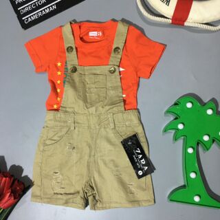 Yếm kaki bé trai bé gái hàng Việt Nam