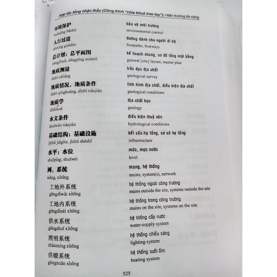 Sách - Từ Điển Thuật Ngữ Ngoại Thương Hán Việt (3 ngôn ngữ Anh Hoa Việt)