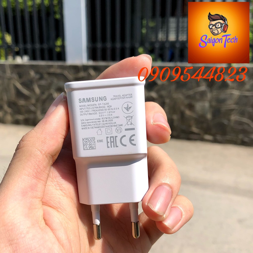 Bộ Cục Củ Sạc và Dây Cáp Sạc Nhanh Samsung Cổng Typec 15w 🔥Zin🔥 Tương Thích Các Dòng A11/A8/A9/A20/A30/A40/A50/A51