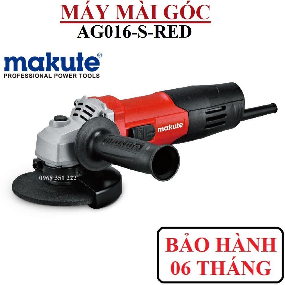 [AG016-S-RED] Máy mài Makute - Máy mài góc công suất 850W - Máy mài thương hiệu Nhật Bản