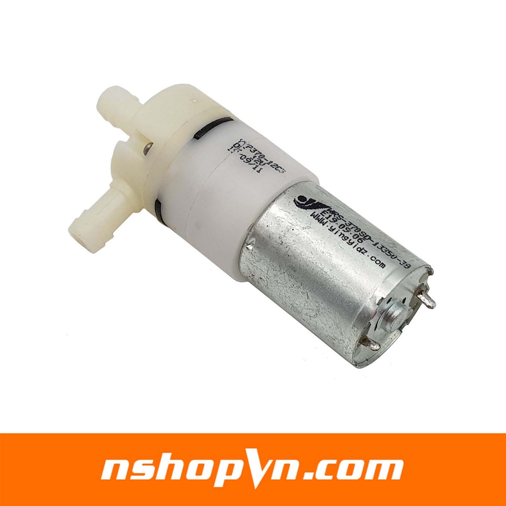 Động cơ bơm nước mini tự mồi YYP370-12C3 12VDC | YYP370-24C3 24VDC