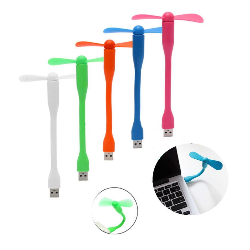 Quạt USB Mini 2 Cánh Siêu Mát, Quạt Nhỏ Gọn Dùng Cho LapTop, Sạc Dự Phòng, Cốc Sạc Điện Thoại.