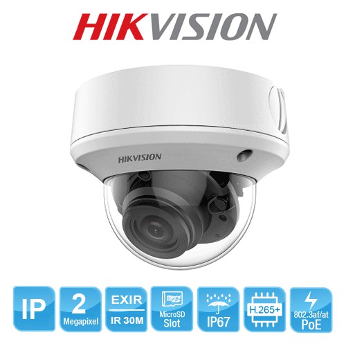 Camera IP 2MP 
bán cầu thay đổi tiêu cự DS-2CD2723G0-IZS 