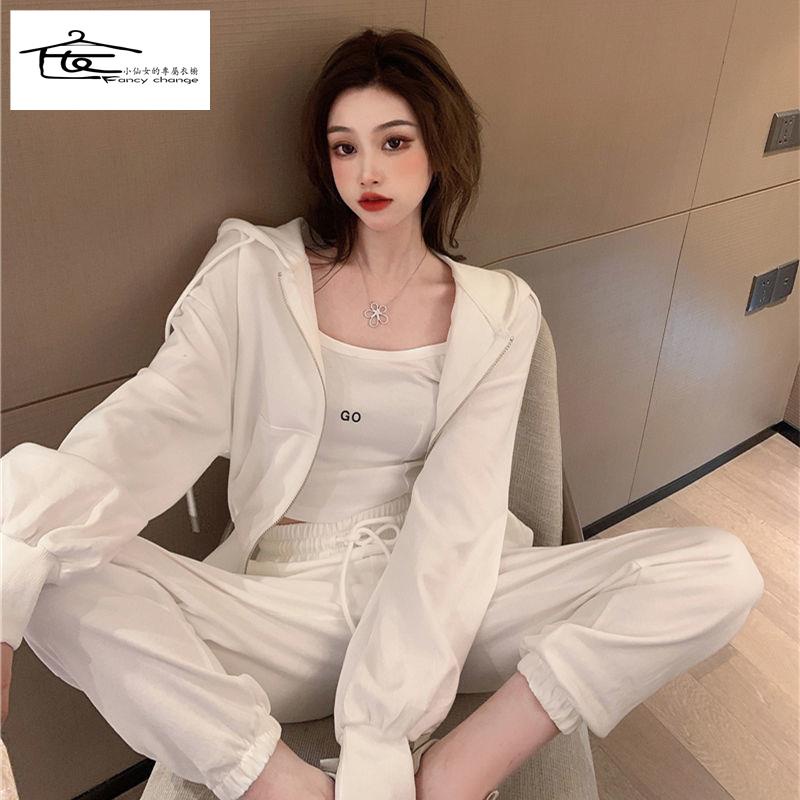 Bộ Đồ Thể Thao Dài Tay Phong Cách Năng Động Trẻ Trung Dành Cho Nữ