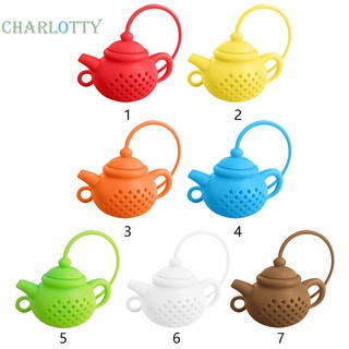 Teapot Shape Tea Strainer Silicone Tea Bag Infuser Leaf Filter Diffuser
