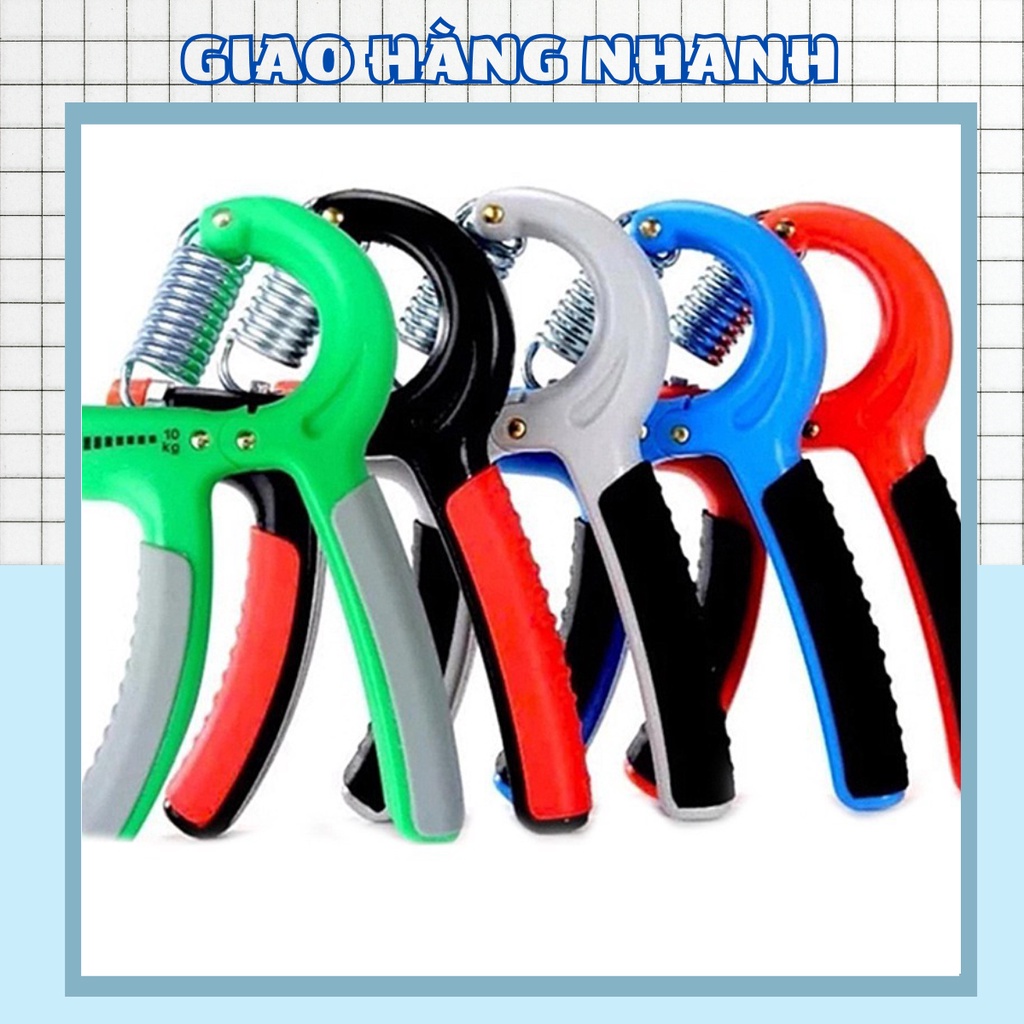 Dụng cụ tập gym tập tay, kìm bóp tập lực tay chữ a có lò xo điều chỉnh lực 5-60kg tập cơ ngón tay hiệu quả