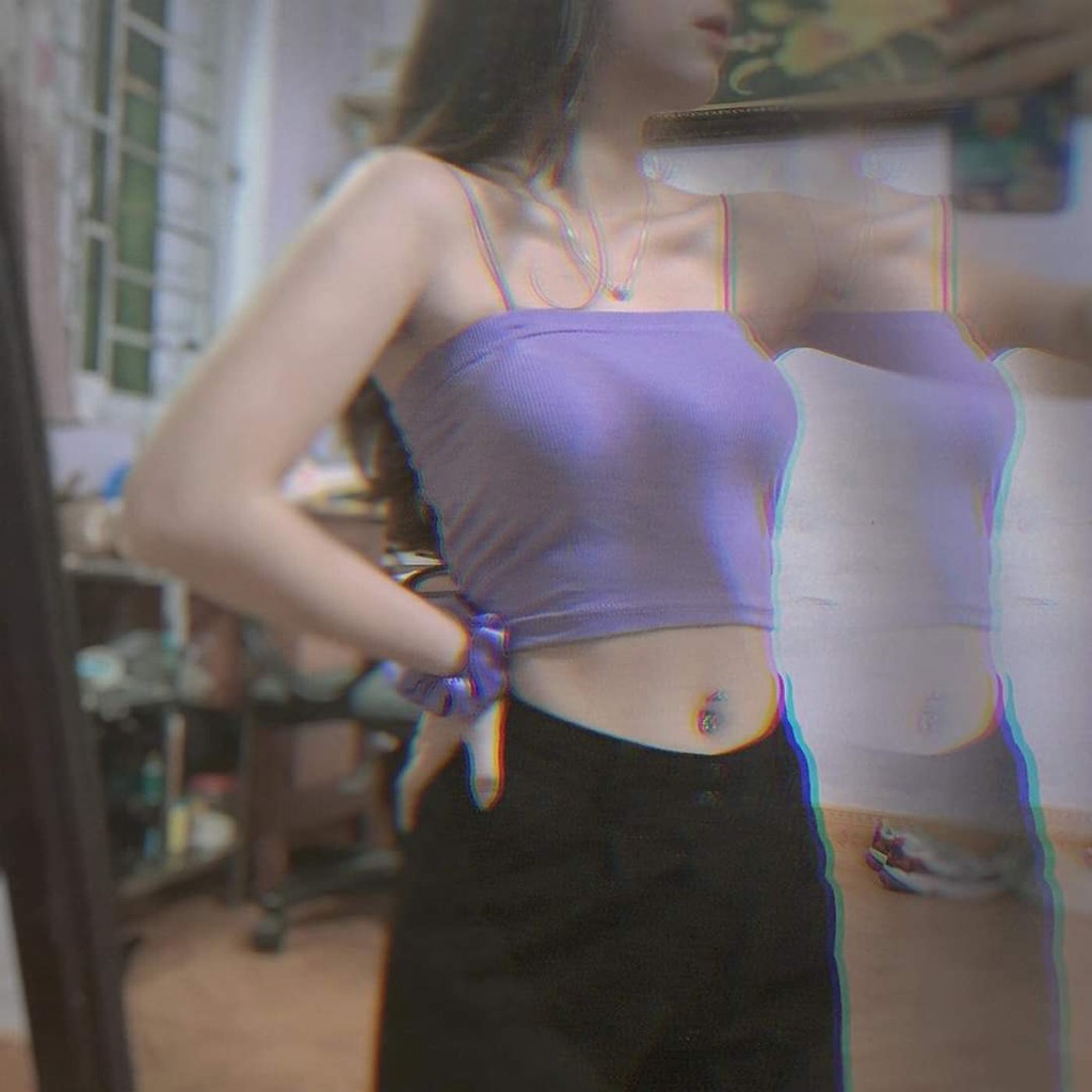 [ Mã WASTAPR giảm 10K đơn 50K] ÁO HAI DÂY LEN TĂM TÍM L1 - ÁO THUN 2 DÂY CROPTOP SEXY SỢI BÚN BODY | BigBuy360 - bigbuy360.vn