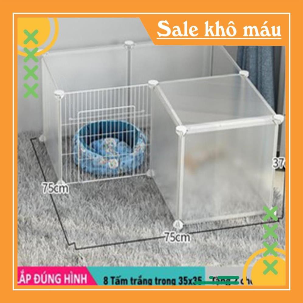 HG2810 [BÁN THEO TẤM] Lưới Sắt, Tấm Nhựa Trong, Thép Nhiều Màu Quây Chuồng Chó, Mèo, Hamster, Thú Cưng, Thỏ [TẶNG CHỐT]