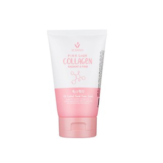 Sữa rửa mặt cho kiểm soát nhờn Beauty Buffet Scentio Pink Collagen 100ml
