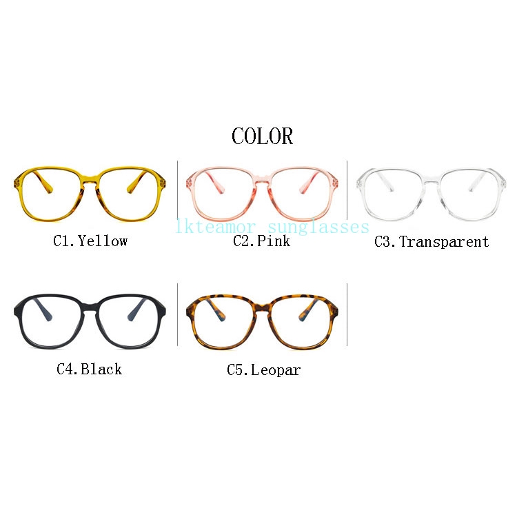 Mắt kính gọng trong suốt phong cách retro hợp thời trang cho nữ