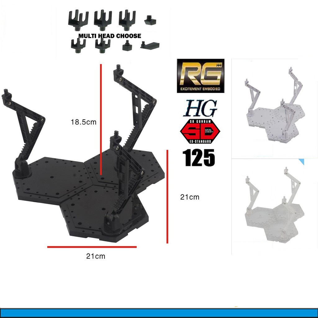 Đế Action Base Tamasii VT-125 đa hợp để trưng Gundam dành cho MG,RG, HG, SD.
