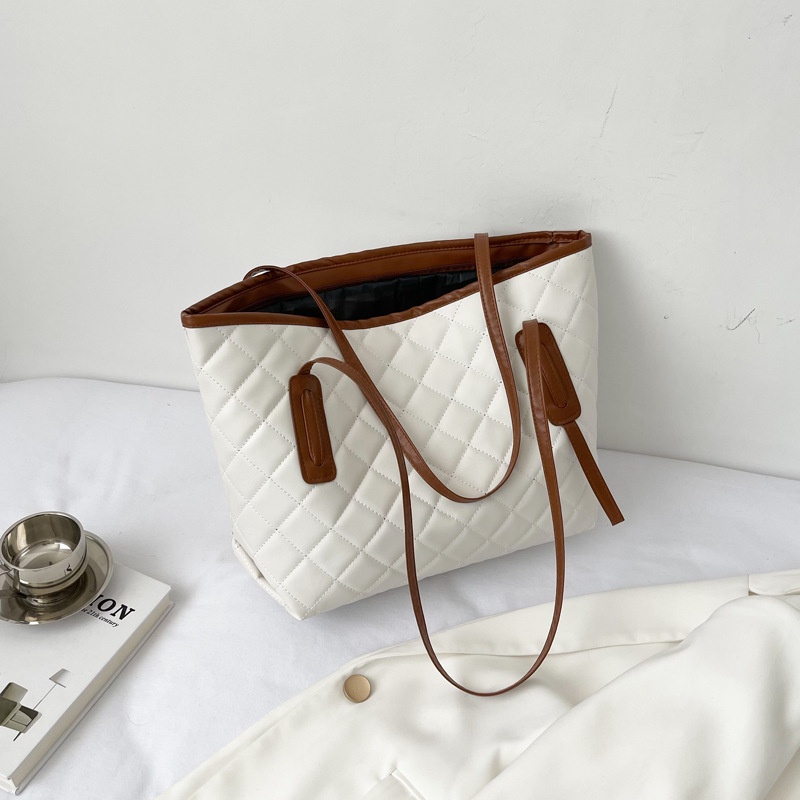 Túi tote Đeo Vai Sức Chứa Lớn Thời Trang Phương Tây Đơn Giản Mẫu 2022 Dành Cho Nữ