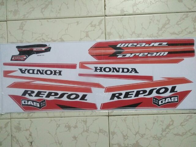 Bộ tem honda Dream repson