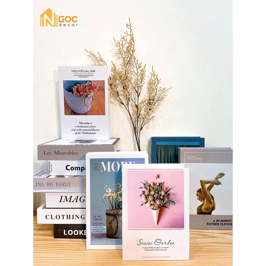 Sách giả decor/ trang trí