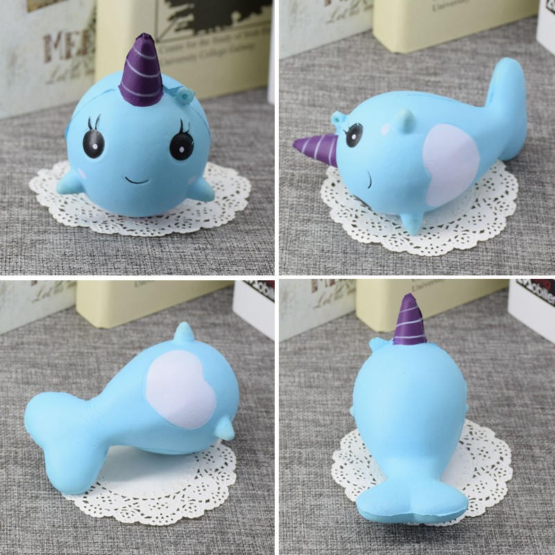 SQUISHY CÁ HEO 1 SỪNG ĐÁNG YÊU