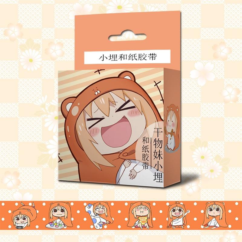 Băng dính Himouto! Umaru-chan Cô em gái hai mặt washi tape trang trí hoạ tiết in hình anime chibi