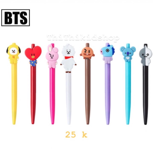 Bút Bi BT21 / BTS / Cao Cấp/ chọn NV