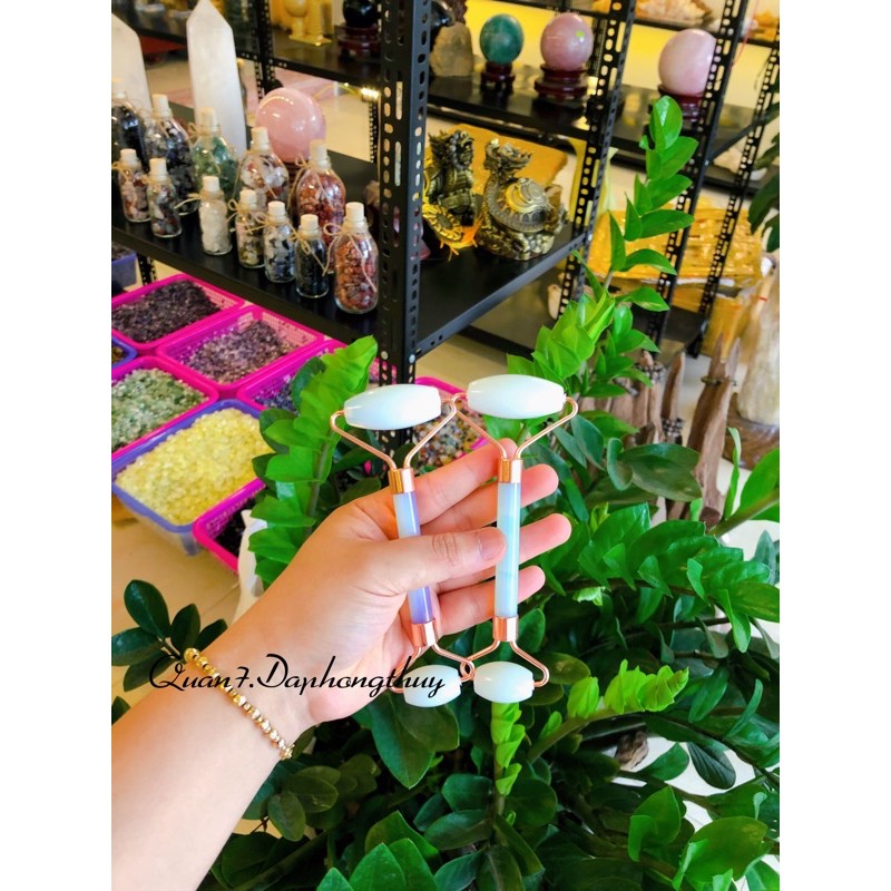 Thanh Lăn Massage Mặt Đá Tự Nhiên Phong Thuỷ