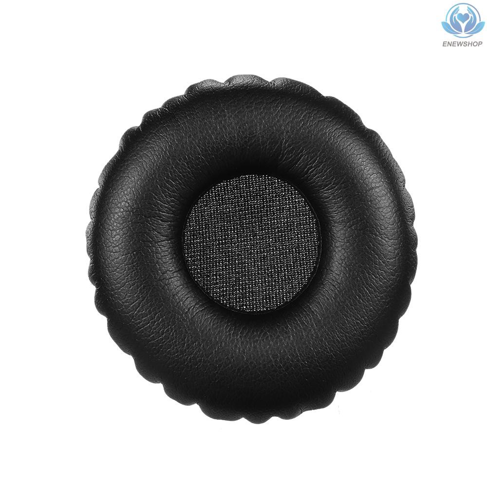 【enew】Replacement Memory Ear Pad Protein Leather Around Ear Cups Cushion Cover for AKG K430 K420 K450 K451 K480 Q460 for Sennheiser PX100 PX200 Headphones